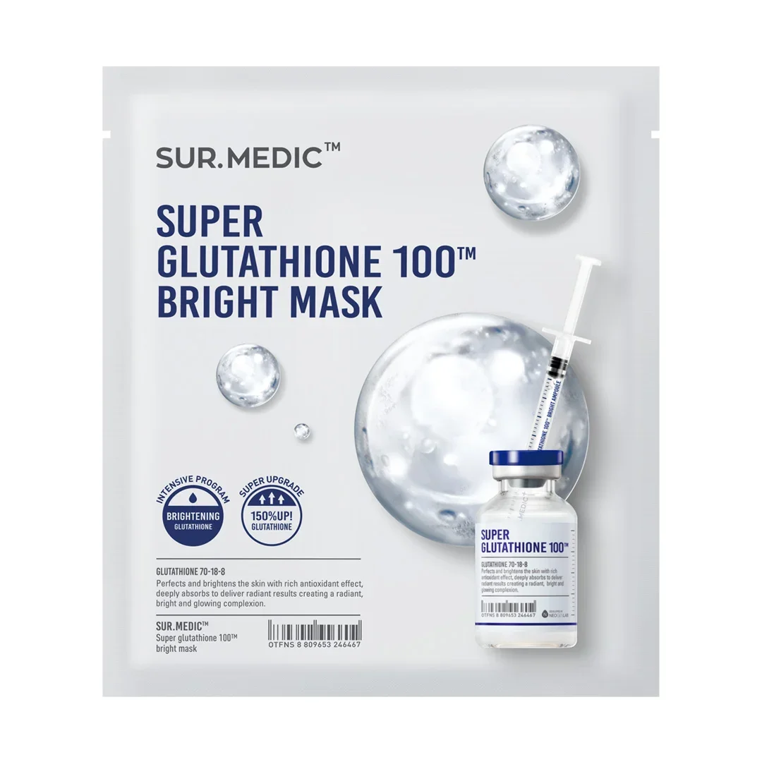 Mặt Nạ Sur.Medic+ Tinh Chất Glutathione Làm Sáng Da